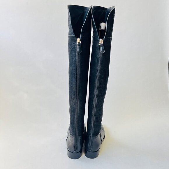 Tory Burch Simone over the knee boots, Black, Size 8.5 - Picture 10 of 16